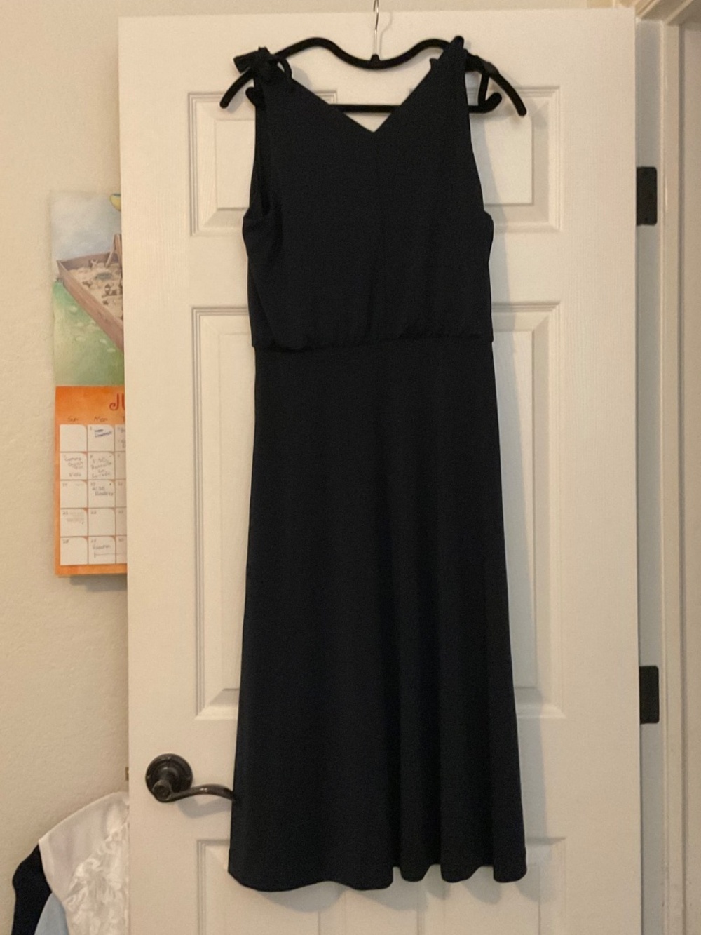 Blue dress Ann Taylor with Bows NWT retails 139 - Picture 2 of 3